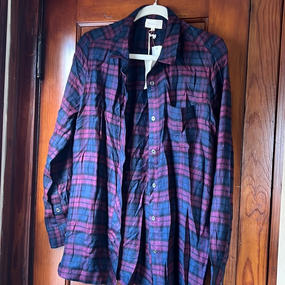 Brushed Flannel Button Up
